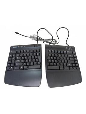 Kinesis Freestyle 2 Keyboard with VIP3 Lifter Palm Rest Split Ergonomic Wired CN